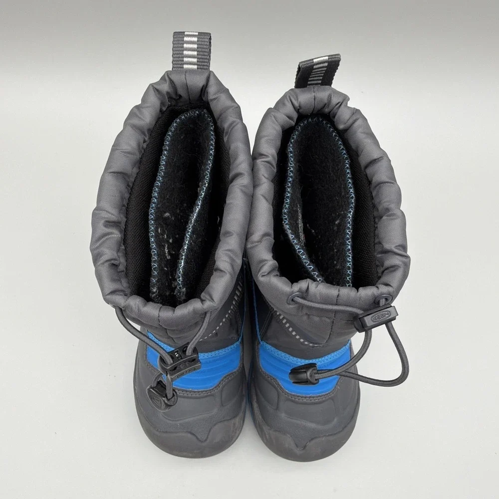 Keen Kid Snowboots Troll Pac Boots Boys Size 11 Insulated Waterproof Child